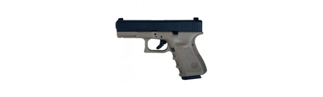 Pistola Airsoft Gas G23 Blowback