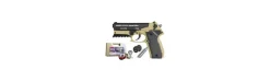 Pistola de Balines PT80 Dessert Attack + Balines + Botella de CO2-Gamo Sale