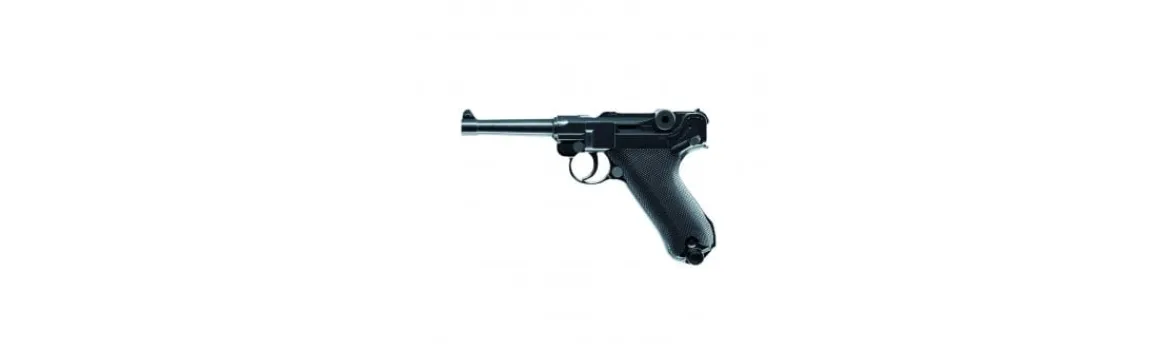 Pistola de Balines P08 (Gas) FULL METAL-Walther Hot