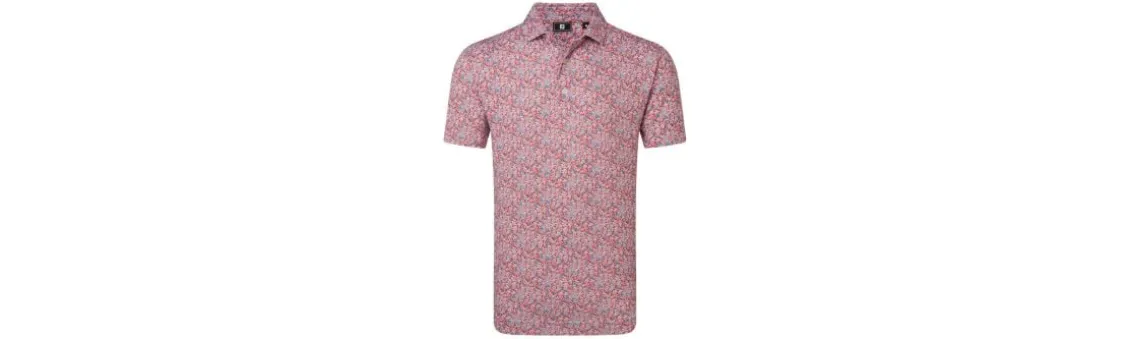 Polo FootJoy Meadow Print