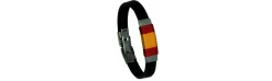Pulsera de Caucho con Bandera-Alvarez Hot