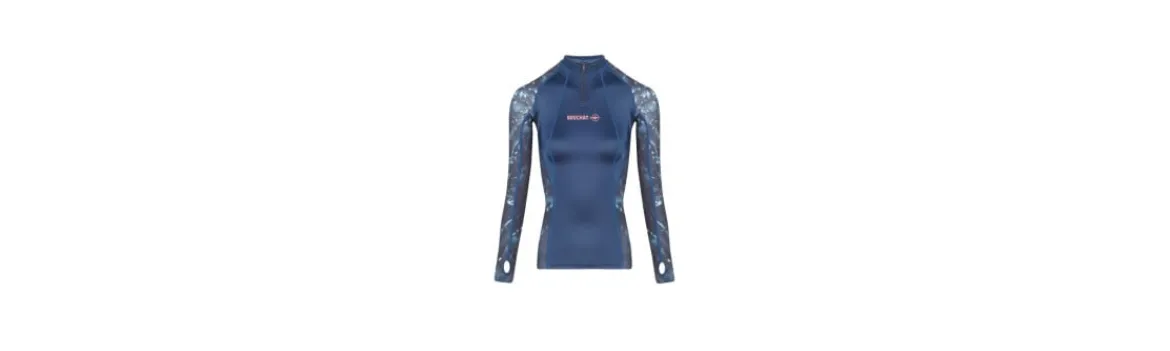 Rashguard ATOLL Seaweed M/L Mujer-Beuchat Sale