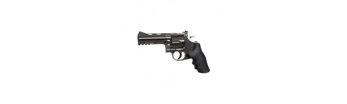 Revólver CO2 Dan Wesson 715, 4" Steel Grey-ASG Outlet