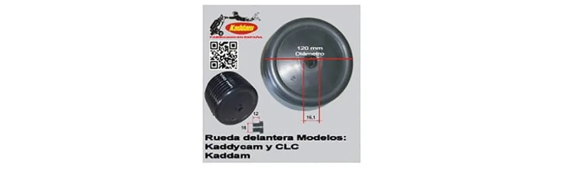 Rueda de Repuesto delantera para Carros Kaddam