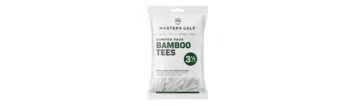 Tees Bamboo Masters 3 1/4" Bumper Pack 85 Unidades