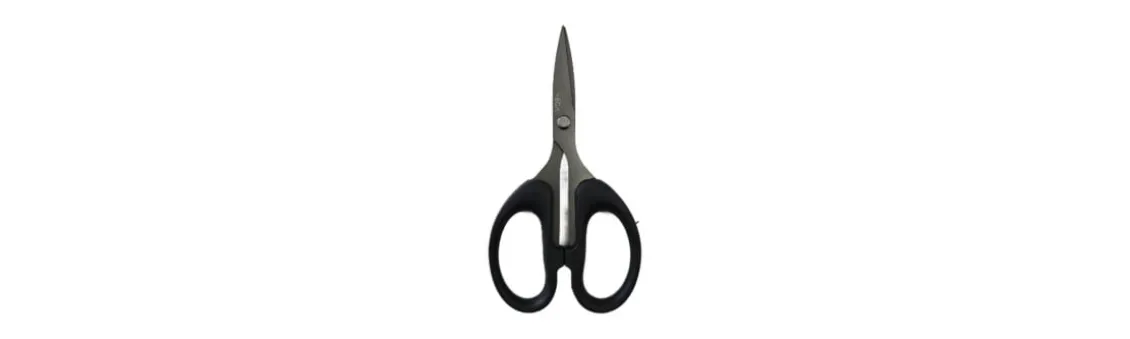 Tijera Vega Trenzado Titanium 4,5"