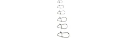 Torniquetes Salt Round Snaps 15 uds-Savage Gear